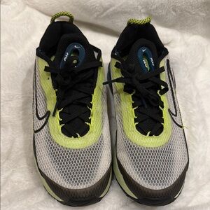 Nike Air Zoom Sneakers in Black and Neon Green Nike air max 270